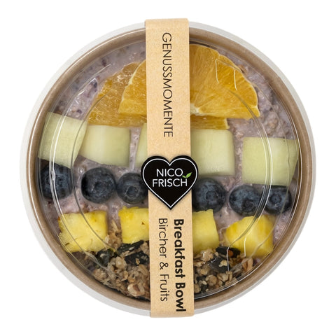 Breakfast Bowl Bircher & Fruits von Nico Frisch