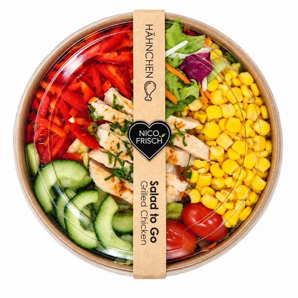 Salat to Go XL, Grilled Chicken