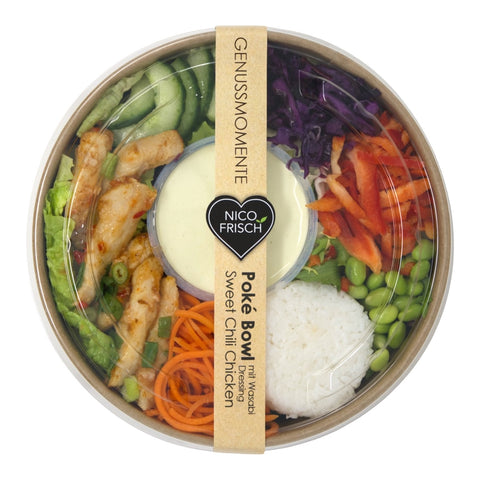 Sweet Chilli Chicken Poke Bowl 400g von Nico Frisch