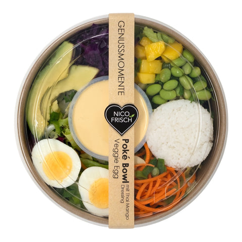 Veggie Egg Poke Bowl 400g von Nico Frisch